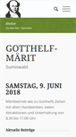 Mobile Screenshot of gotthelf-maerit.ch