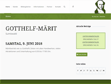 Tablet Screenshot of gotthelf-maerit.ch